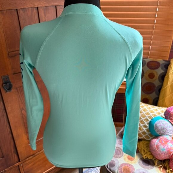 Roxy Whole Hearted Long Sleeve Rash Guard/Swim Shirt - Picture 3 of 6